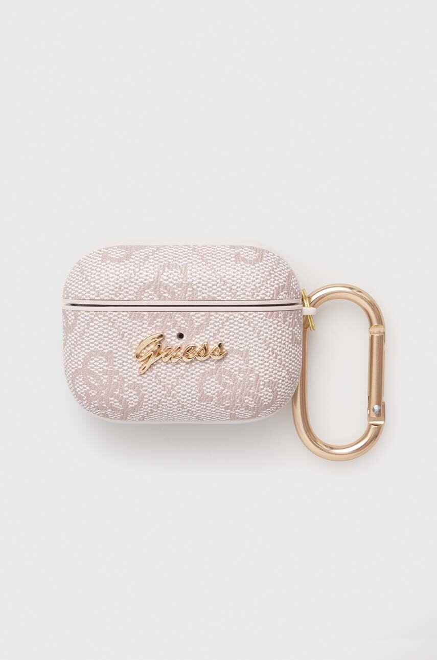

Калъф за airpods pro Guess AirPods Pro cover в розово, Розов