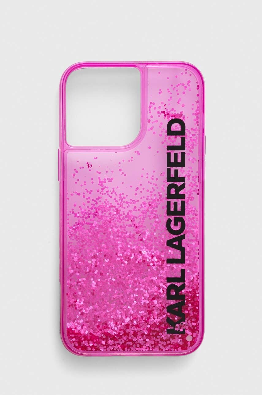 

Чехол на телефон Karl Lagerfeld iPhone 14 Pro Max 6,7 цвет розовый