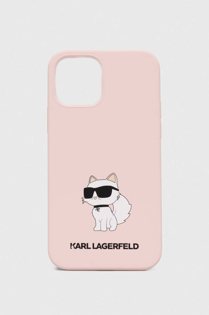 

Чехол на телефон Karl Lagerfeld iPhone 12 /12 Pro 6,1 цвет розовый