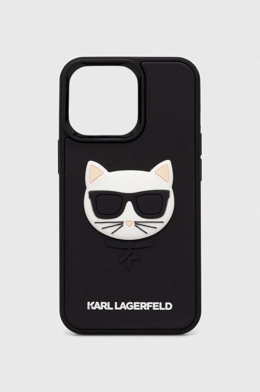 

Чехол на телефон Karl Lagerfeld iPhone 13 Pro / 13 6,1" цвет чёрный