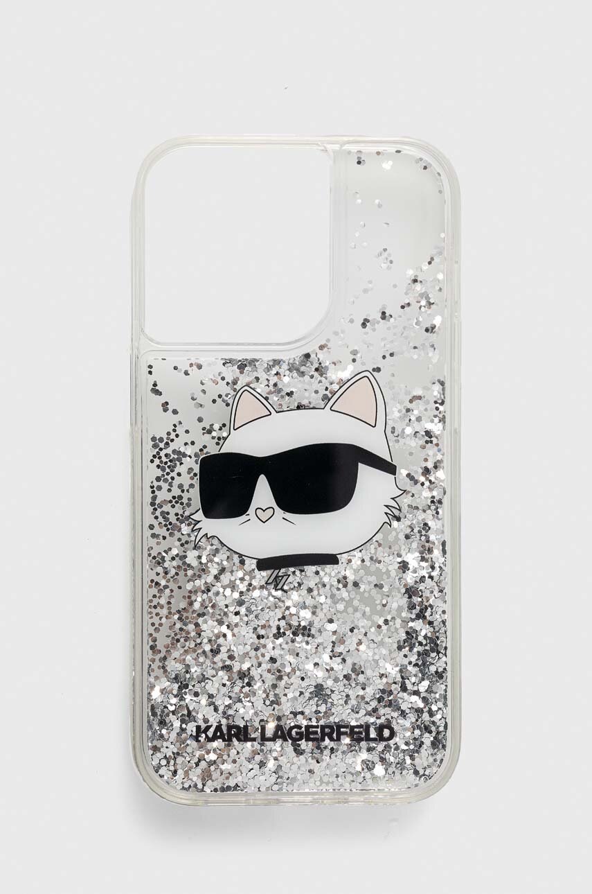 

Чохол на телефон Karl Lagerfeld iPhone 14 Pro 6,1 колір срібний