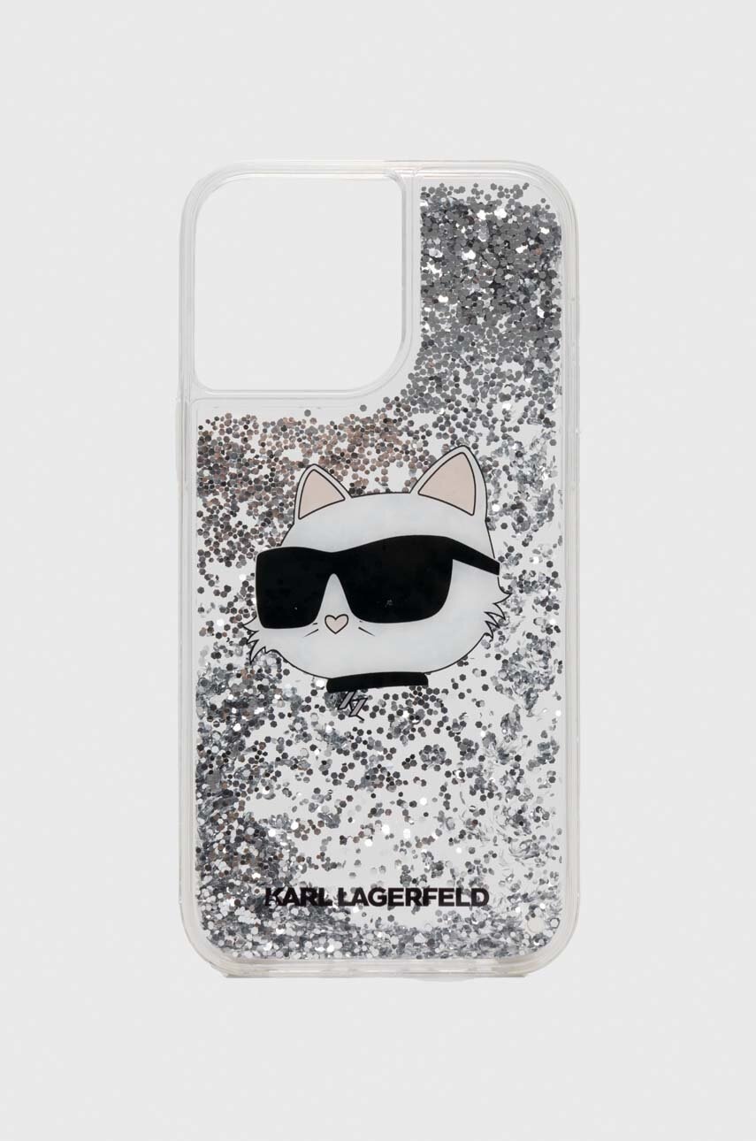 

Чехол на телефон Karl Lagerfeld iPhone 14 Pro Max 6,7 цвет серебрянный
