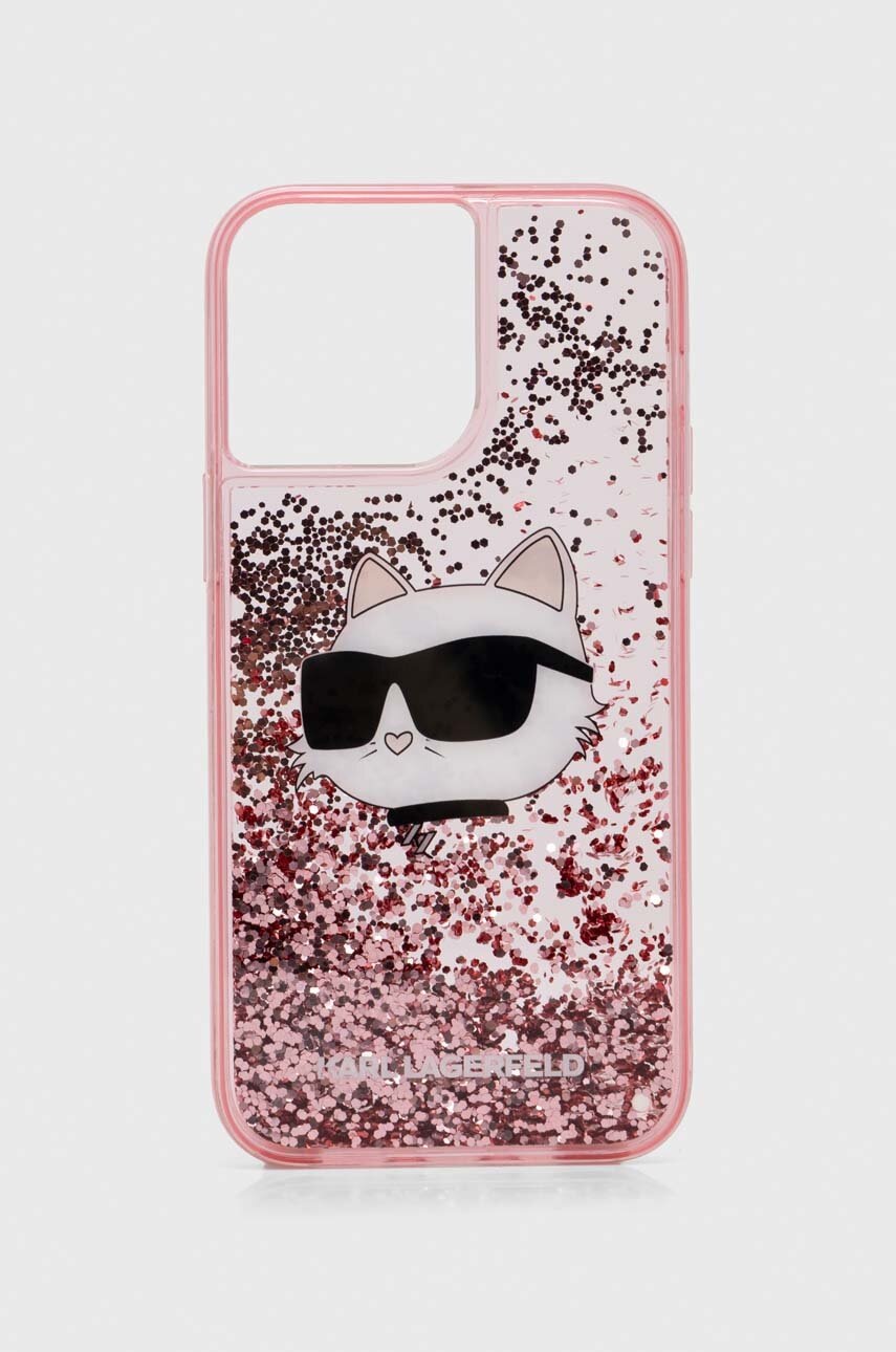 

Чехол на телефон Karl Lagerfeld iPhone 14 Pro Max 6,7 цвет розовый