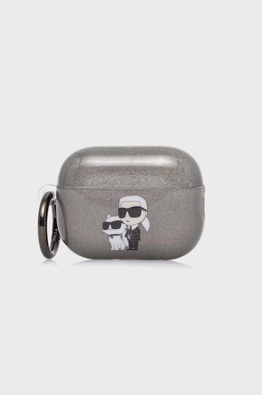 Karl Lagerfeld husa airpods AirPods Pro 2 cover culoarea negru