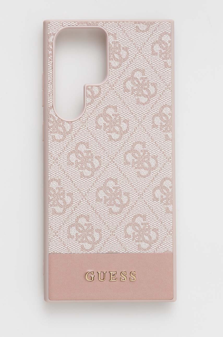 

Чохол на телефон Guess Samsung Galaxy S23 Ultra S918 колір рожевий