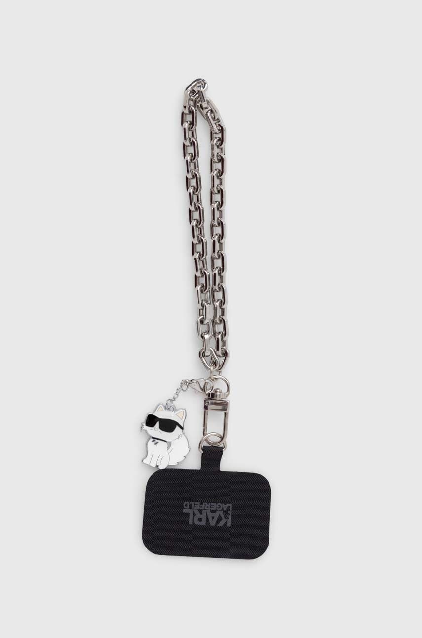 Karl Lagerfeld curea telefon Universal Hand Strap Choupette Karl Lagerfeld curea telefon Universal Hand Strap Choupette