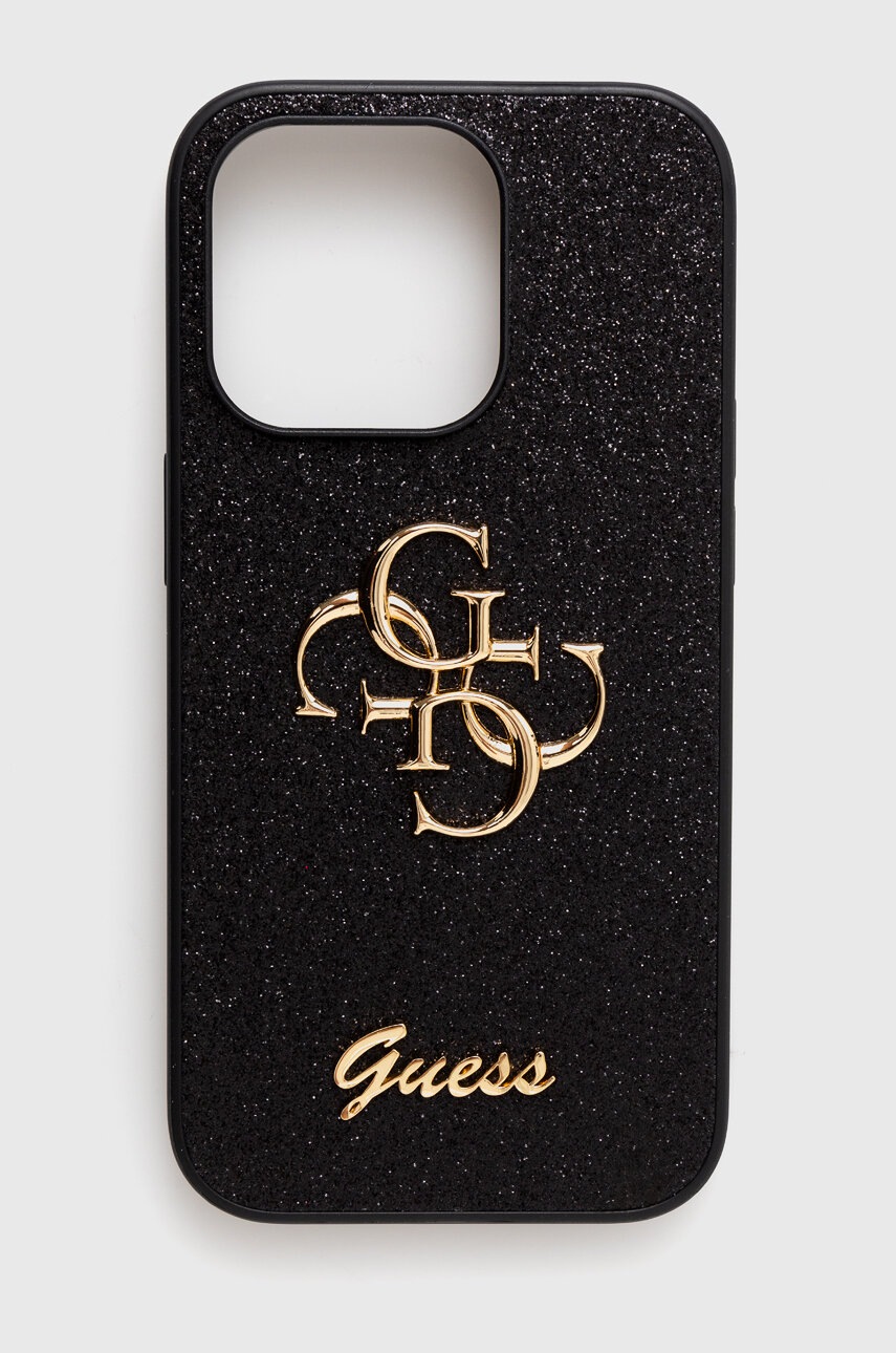 

Чохол на телефон Guess iPhone 14 Pro 6.1 колір чорний