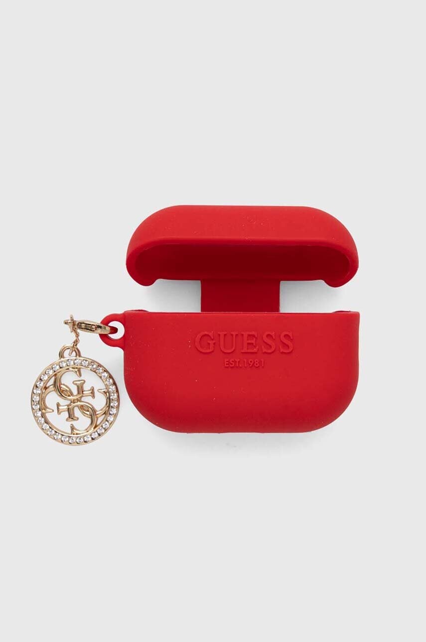 

Чехол для наушников Guess AirPods Pro 2 cover цвет красный