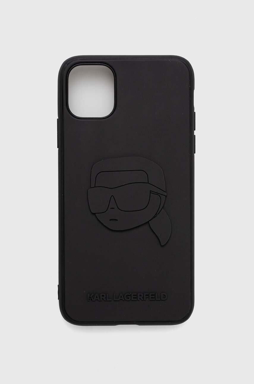 

Чехол на телефон Karl Lagerfeld iPhone 11 / Xr 6.1 цвет чёрный