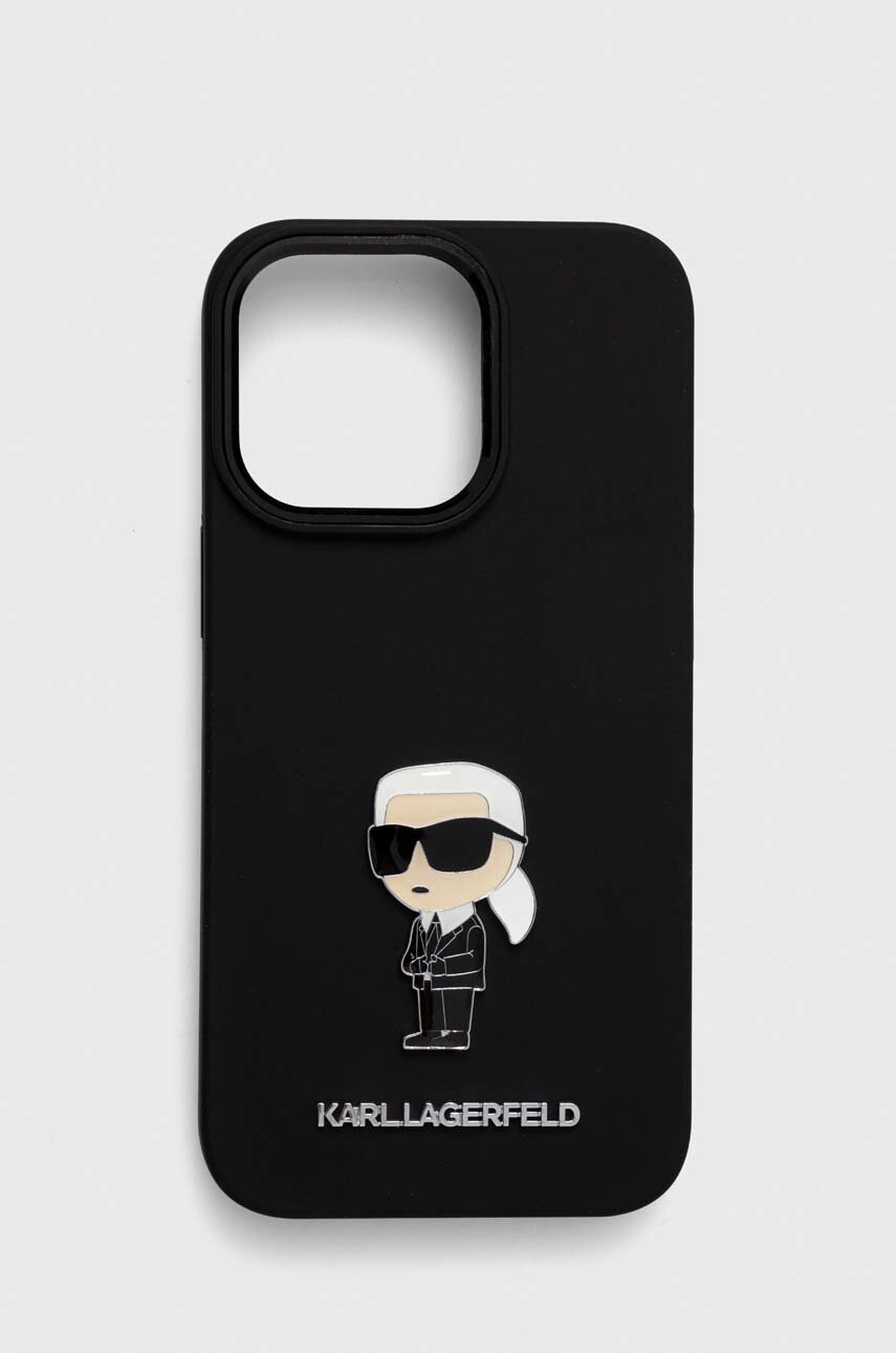 

Кейс за телефон Karl Lagerfeld iPhone 13 Pro / 13 6.1 в черно, Черен