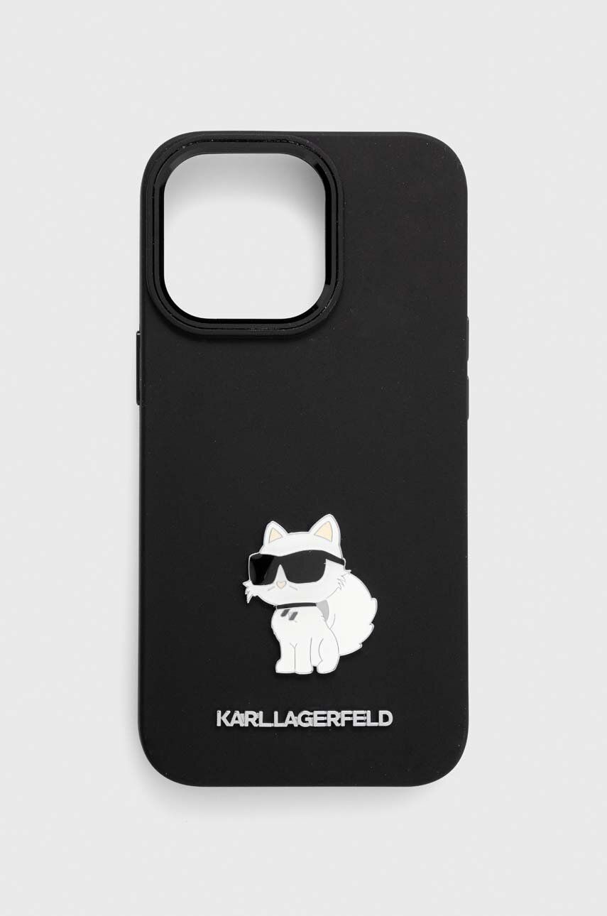 

Чехол на телефон Karl Lagerfeld iPhone 13 Pro / 13 6.1 цвет чёрный