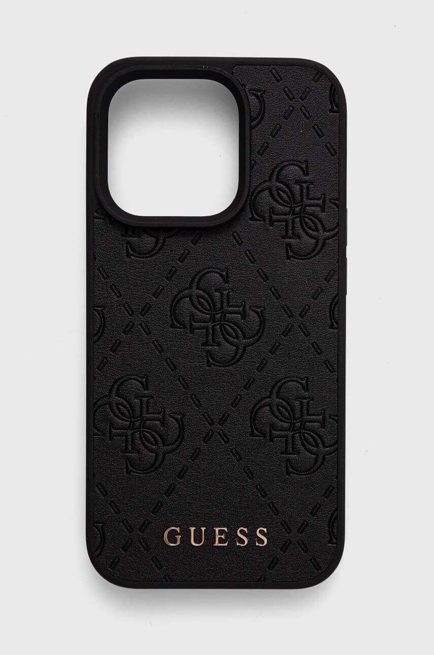 

Чехол на телефон Guess iPhone 15 Pro 6.1 цвет чёрный