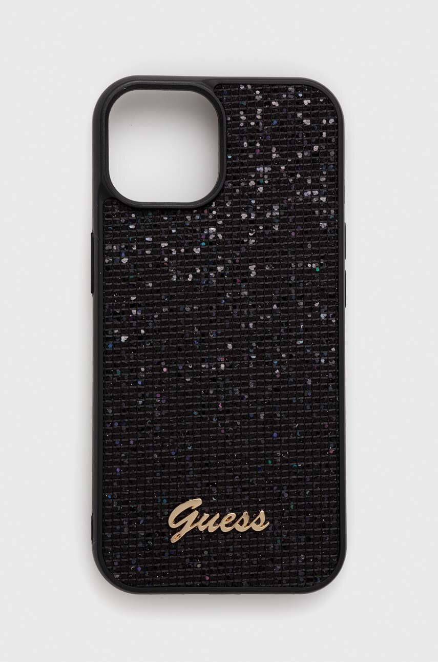 

Чохол на телефон Guess iPhone 15 6.1 колір чорний