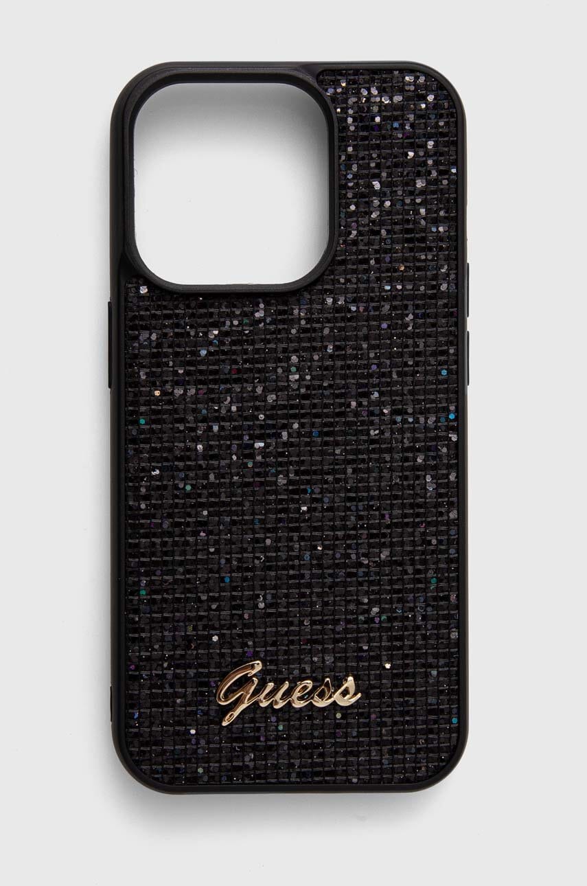 

Чехол на телефон Guess iPhone 15 Pro 6.1 цвет чёрный