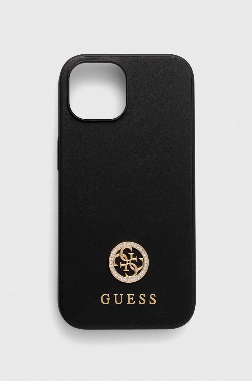 

Чехол на телефон Guess iPhone 15 6.1 цвет чёрный