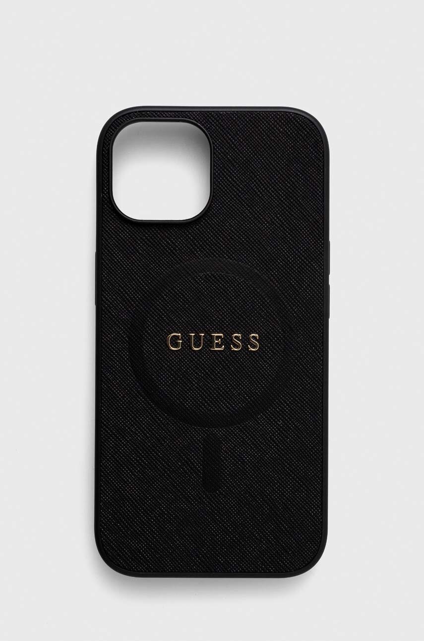 

Чохол на телефон Guess iPhone 15 6.1 колір чорний