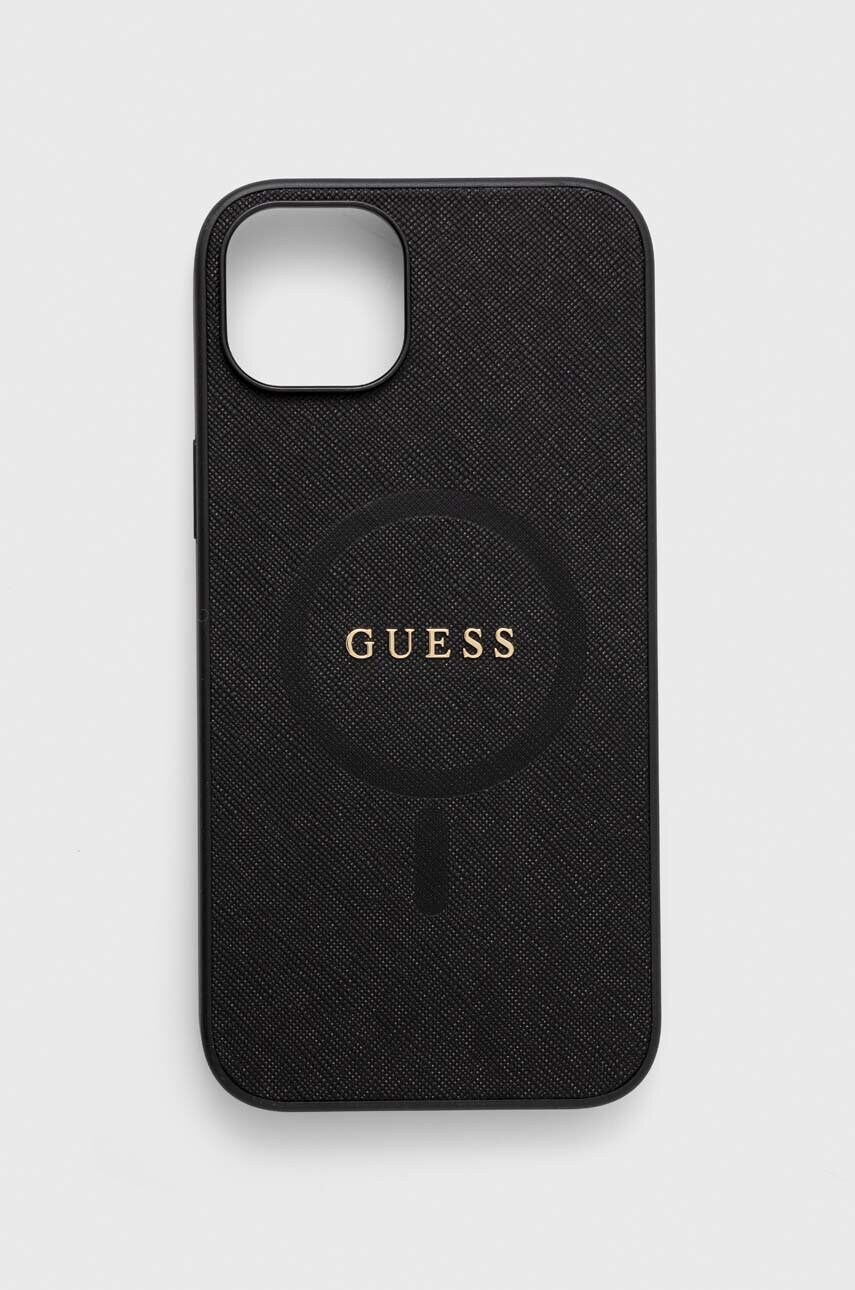 

Кейс за телефон Guess iPhone 15 Plus 6.7 в черно, Черен