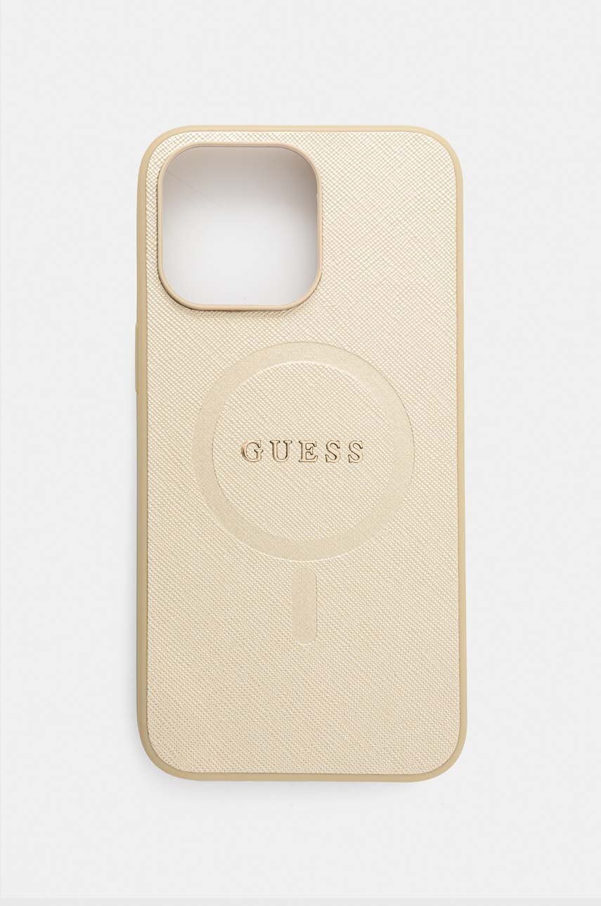 

Чохол на телефон Guess iPhone 15 Pro Max 6.7 колір золотий