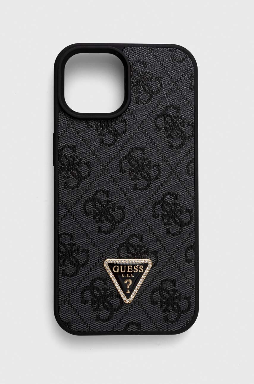 

Чохол на телефон Guess iPhone 15 6.1 колір чорний