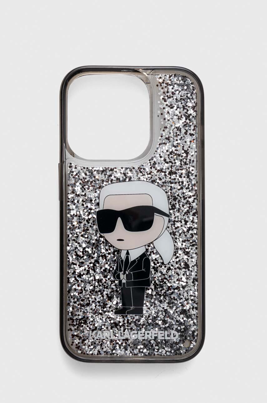 

Чехол на телефон Karl Lagerfeld iPhone 15 Pro 6.1 цвет прозрачный