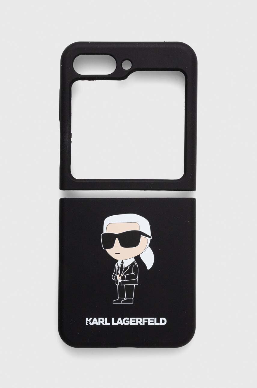 

Кейс за телефон Karl Lagerfeld Z Flip5 в черно, Черен