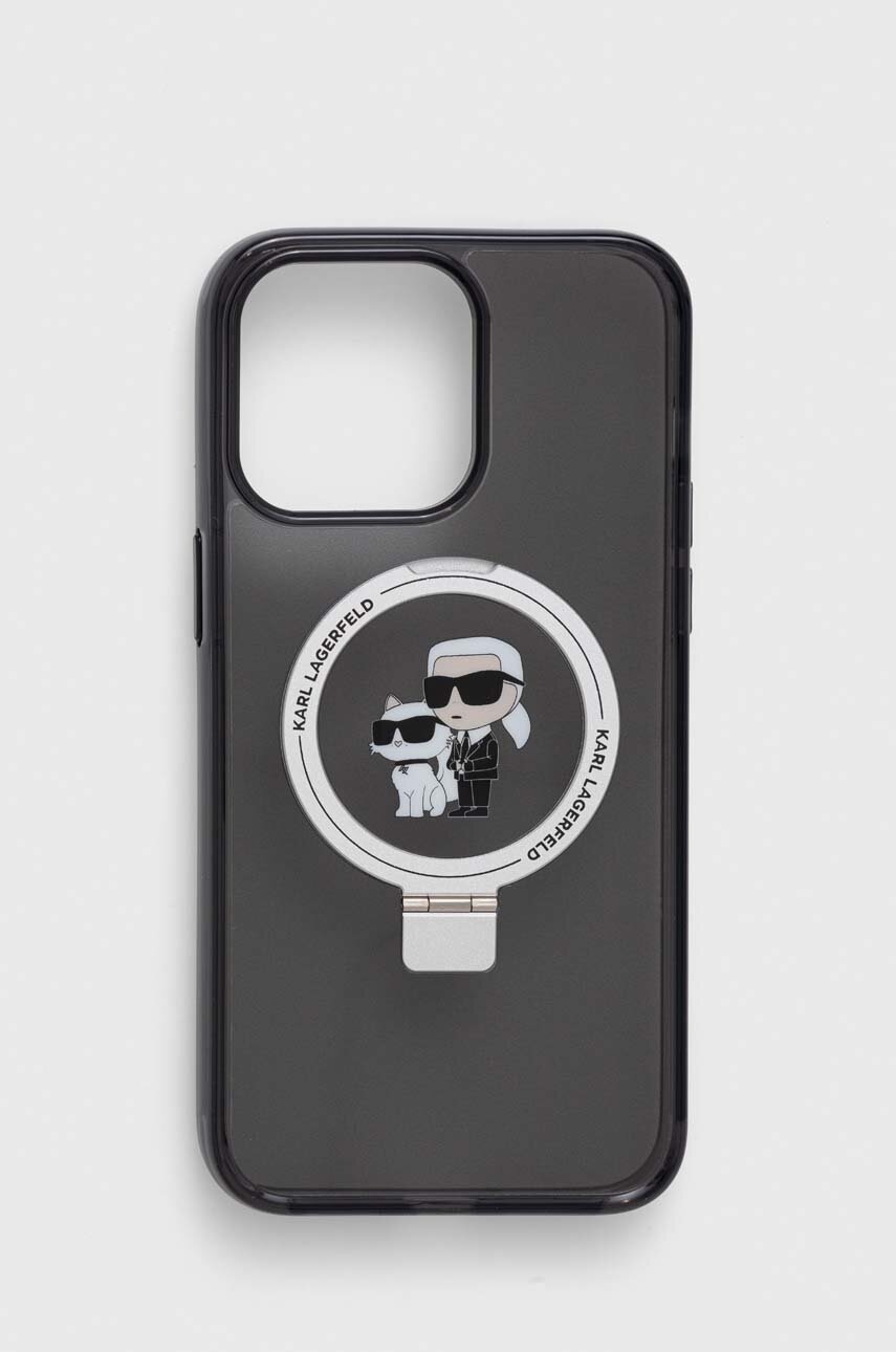 

Чехол на телефон Karl Lagerfeld iPhone 15 Pro Max 6.7 цвет чёрный
