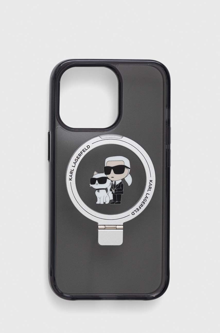 

Чохол на телефон Karl Lagerfeld iPhone 13 Pro 6.1 колір чорний