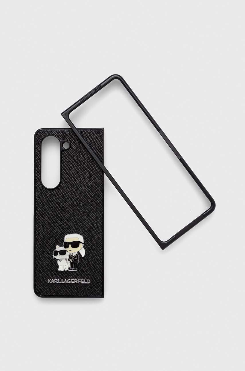 Levně Obal na telefon Karl Lagerfeld Samsung Galaxy Z Fold5 F946 černá barva