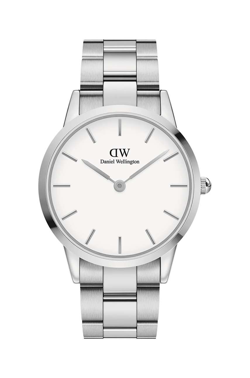 E-shop Hodinky Daniel Wellington Iconic Link 36 stříbrná barva