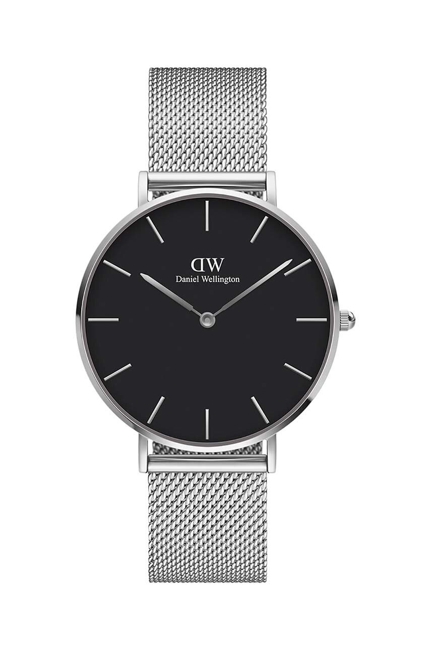 Levně Hodinky Daniel Wellington Petite 36 Sterling stříbrná barva