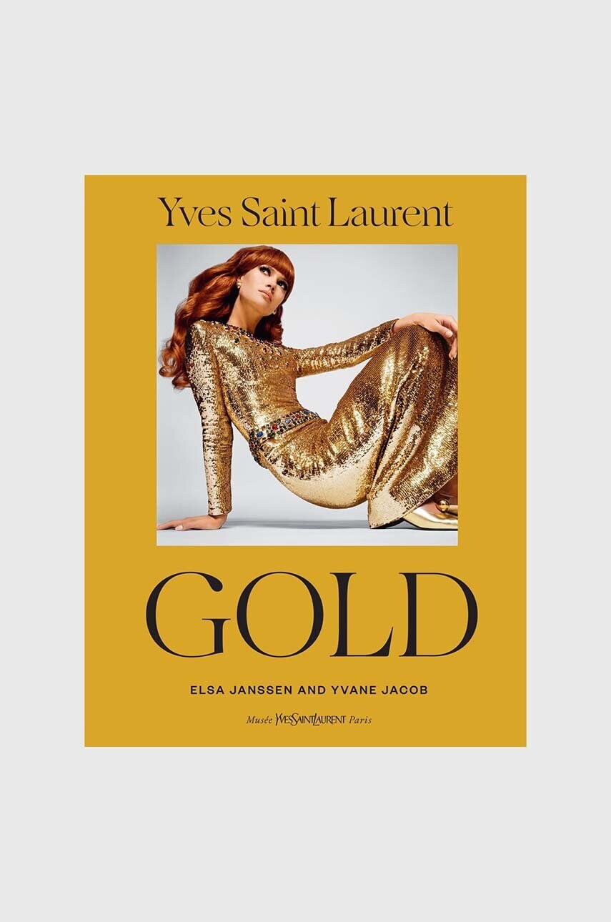 QeeBoo carte Yves Saint Laurent: Gold by Yvane Jacob, English