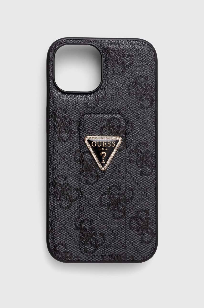 

Кейс за телефон Guess iPhone 15 / 14 / 13 6.1'' в сиво, Сив