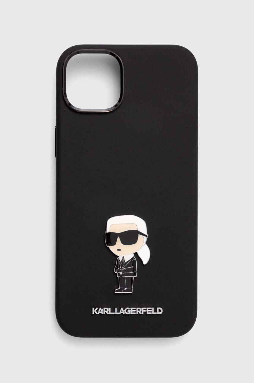 

Кейс за телефон Karl Lagerfeld iPhone 15 Plus / 14 Plus 6.7'' в черно, Черен