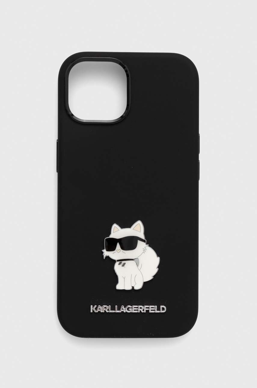 

Кейс за телефон Karl Lagerfeld iPhone 15 / 14 / 13 6.1'' в черно, Черен