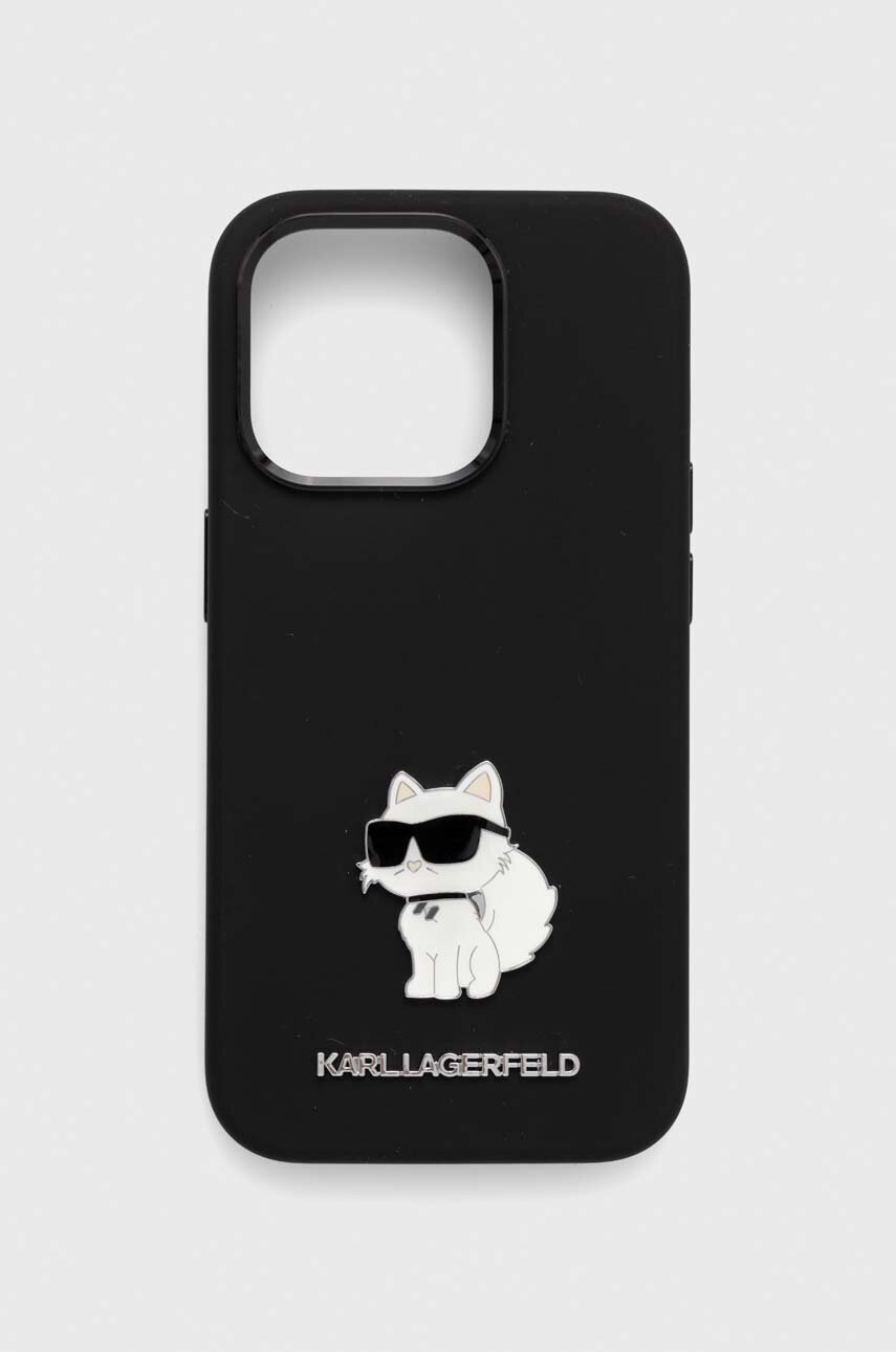 

Кейс за телефон Karl Lagerfeld iPhone 15 Pro 6.1'' в черно, Черен