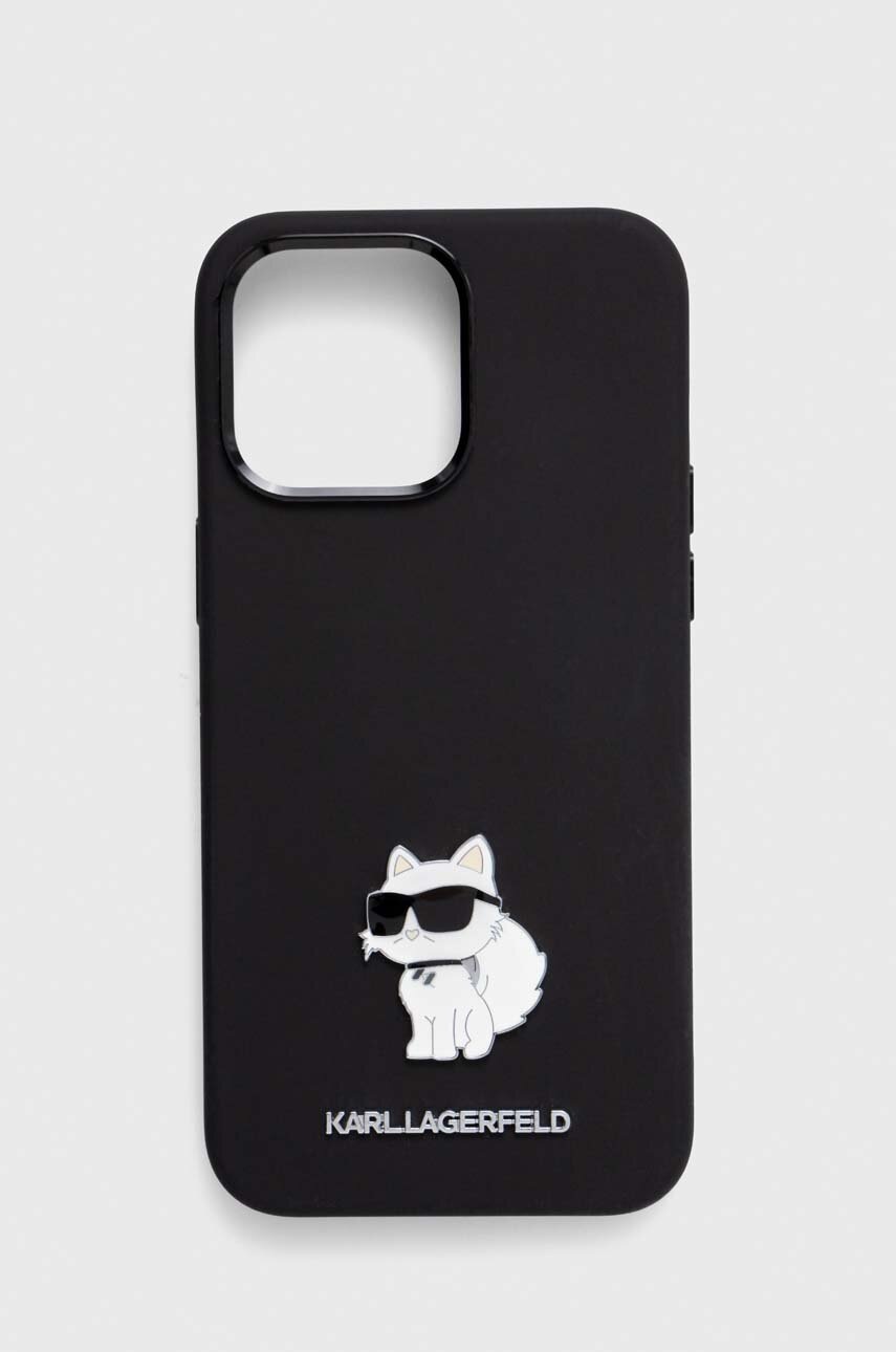 

Кейс за телефон Karl Lagerfeld iPhone 15 Pro Max 6.7'' в черно, Черен