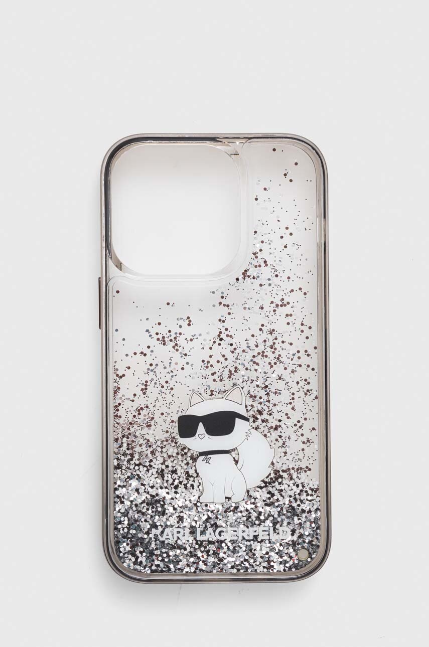

Кейс за телефон Karl Lagerfeld iPhone 14 Pro 6.1'' в прозрачен цвят