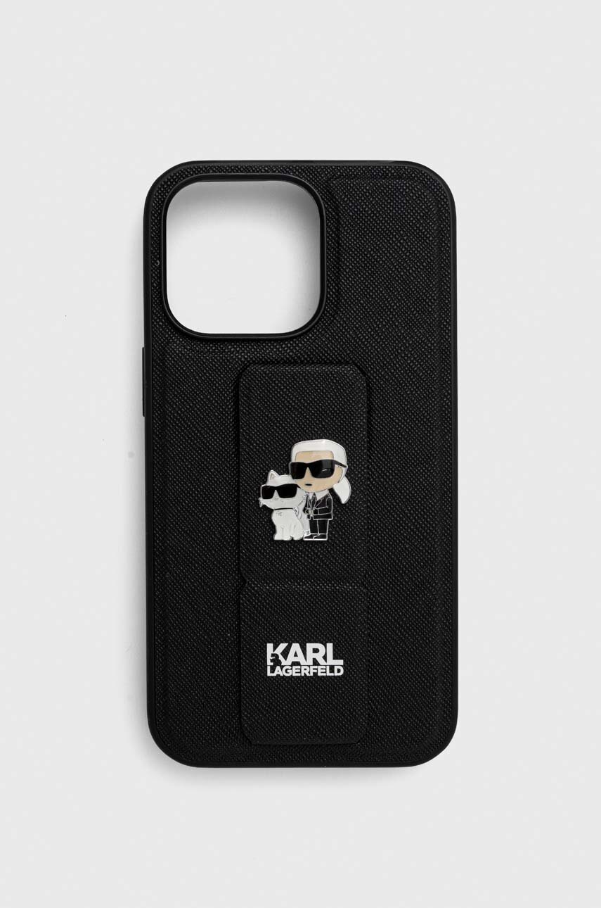 

Кейс за телефон Karl Lagerfeld iPhone 13 Pro / 13 6.1'' в черно, Черен