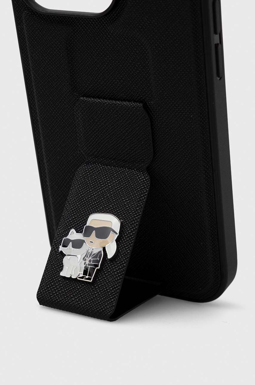 Karl Lagerfeld Husă Pentru Telefon IPhone 14 Pro 6.1'' Culoarea Negru