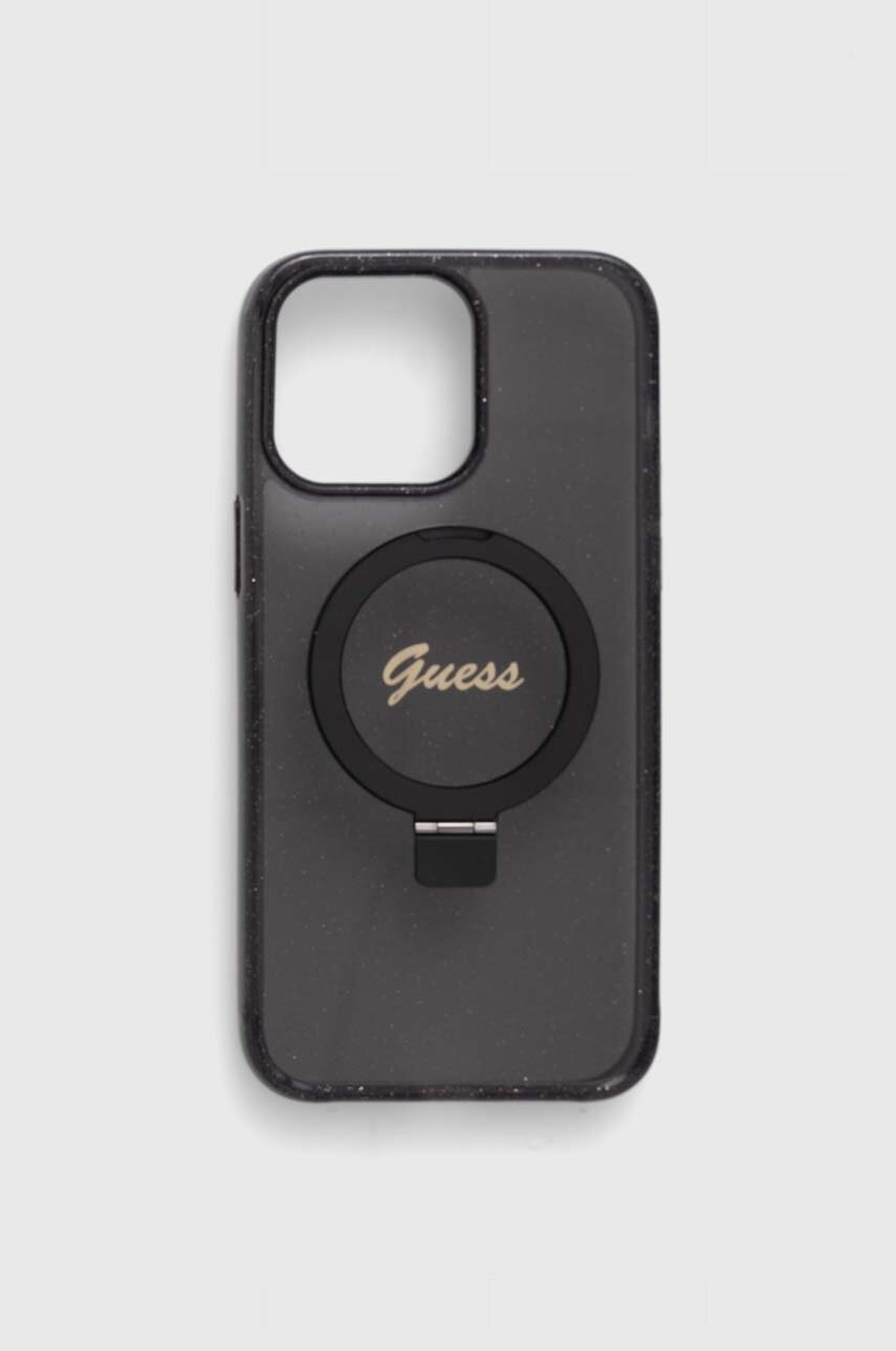 

Кейс за телефон Guess iPhone 14 Pro Max 6.7" в черно, Черен