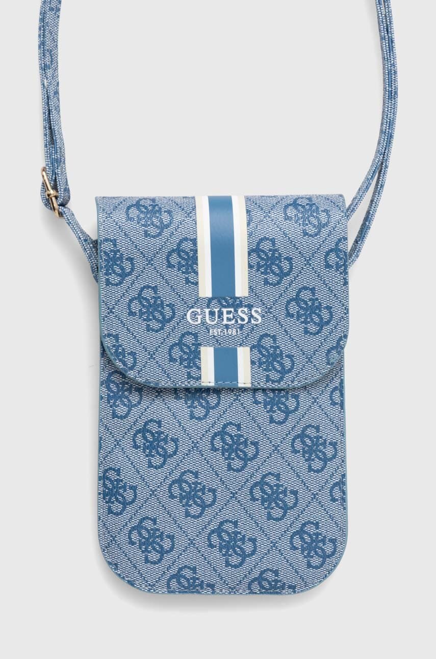 

Калъф за телефон Guess в синьо, Син