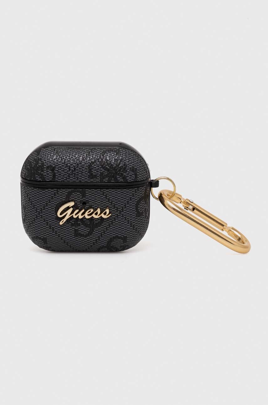 

Калъф за airpods Guess AirPods 3 cover в сиво, Сив