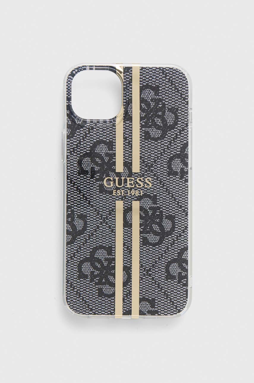

Кейс за телефон Guess iPhone 15 Plus / 14 Plus 6.7" в сиво, Сив