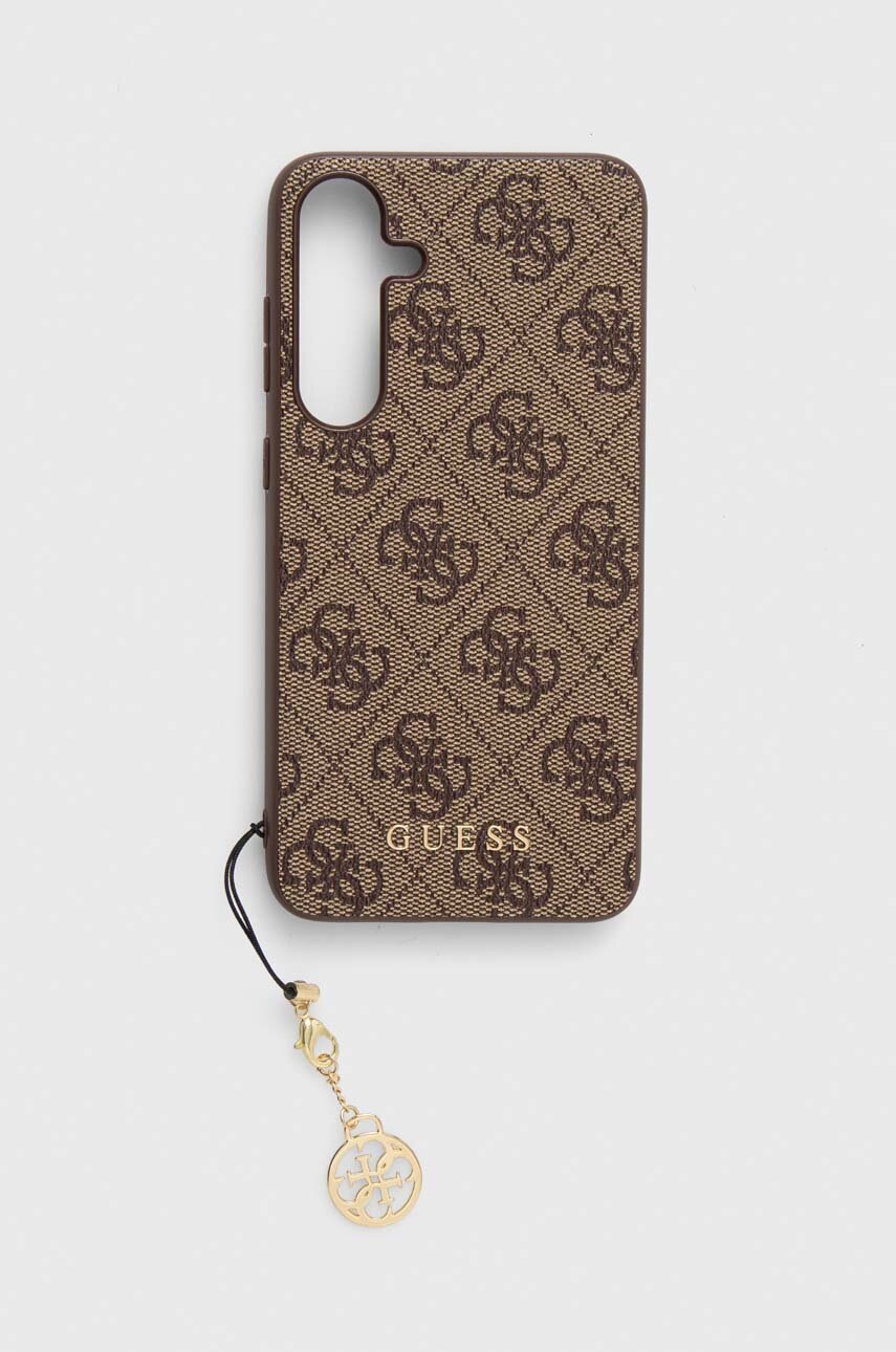 

Кейс за телефон Guess S24+ S926 в кафяво, Кафяв