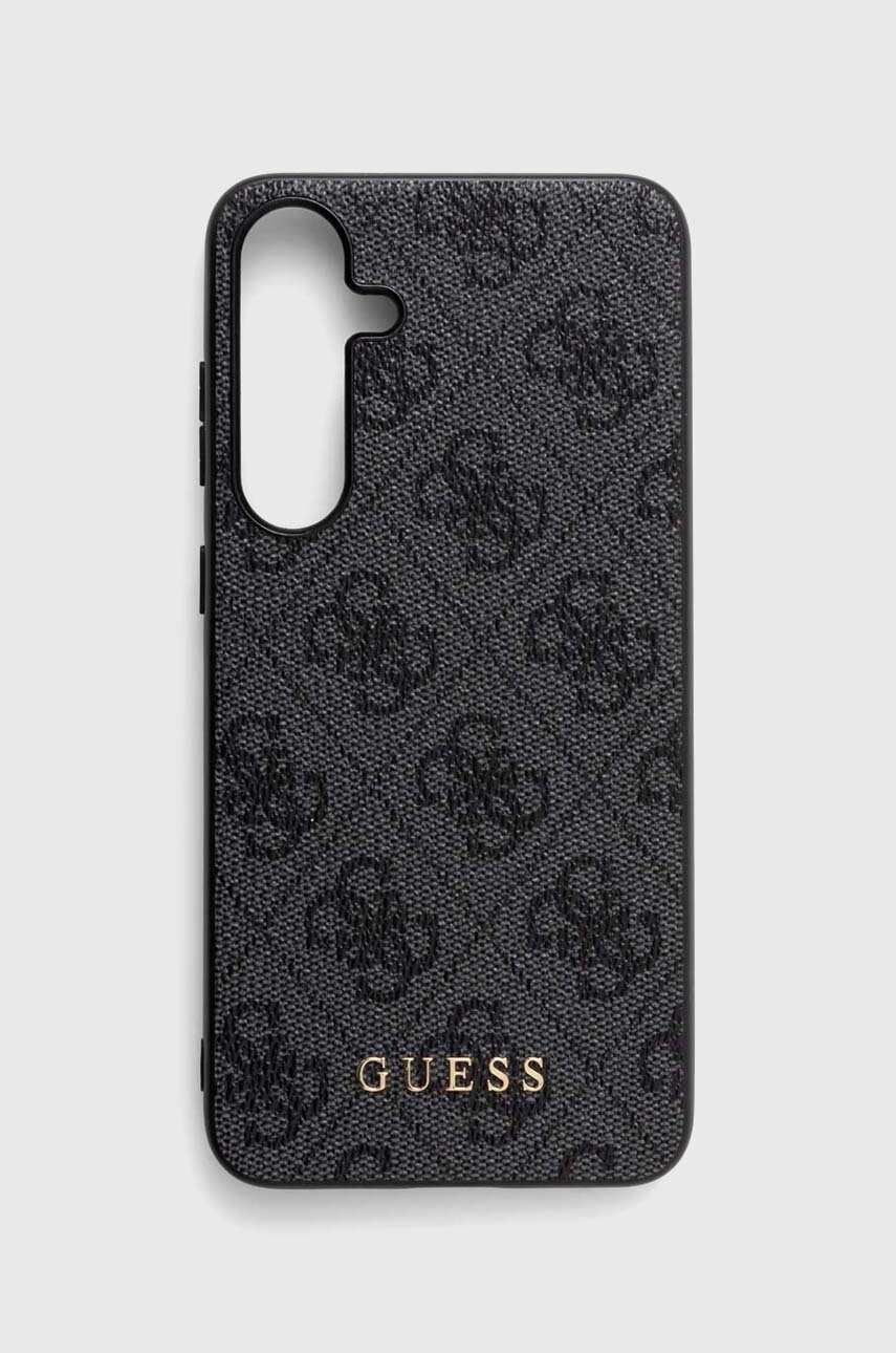

Кейс за телефон Guess Samsung Galaxy S24+ S926 в черно, Черен