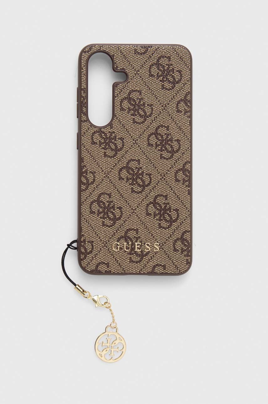 

Кейс за телефон Guess S24 S921 в кафяво, Кафяв