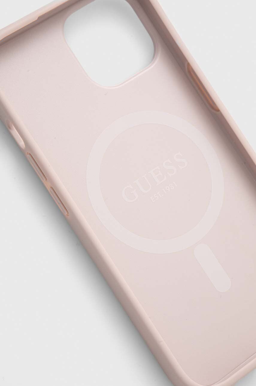 Etui Za Telefon Guess IPhone 15 / 14 / 13 6,1 Boja: Ružičasta