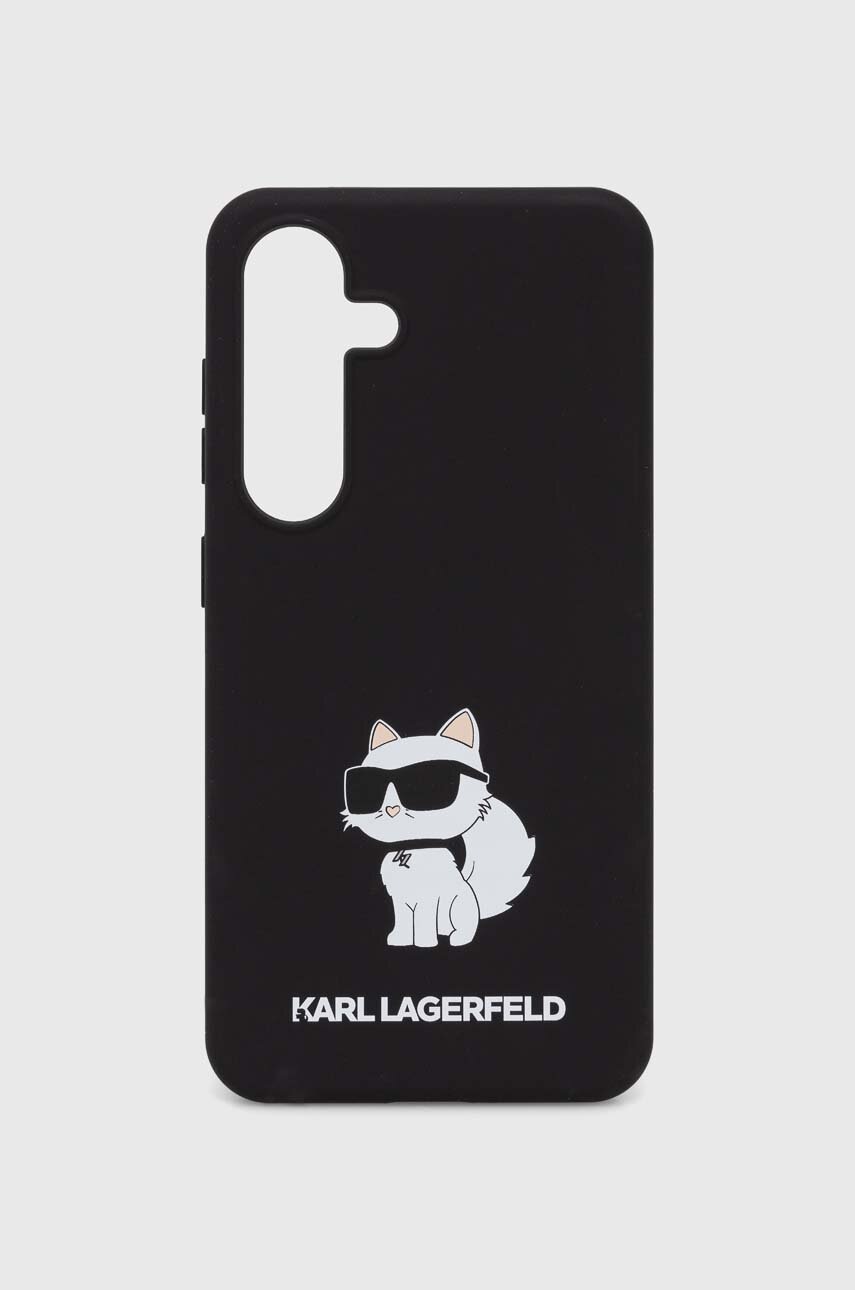 

Кейс за телефон Karl Lagerfeld S24 S921 в черно, Черен