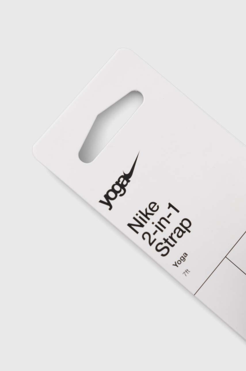 Ζώνη γιόγκα Nike χρώμα: γκρι φωτογραφία