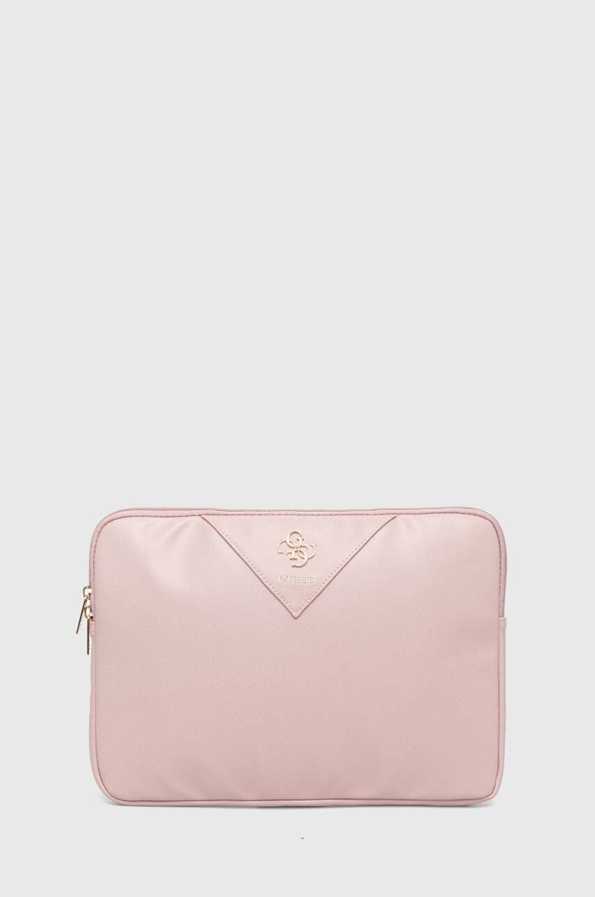 

Калъф за лаптоп Guess в розово, Розов
